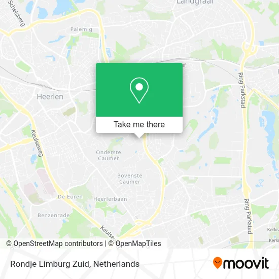 Rondje Limburg Zuid map