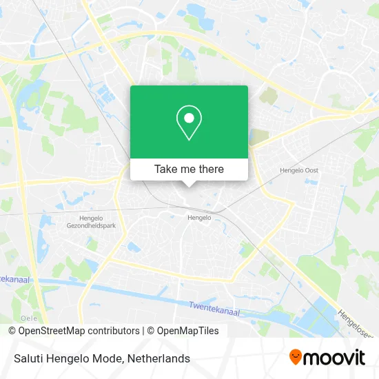 Saluti Hengelo Mode map