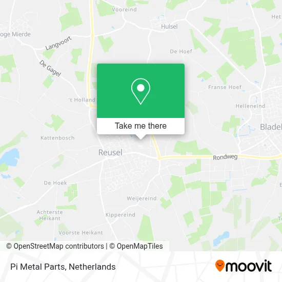 Pi Metal Parts map