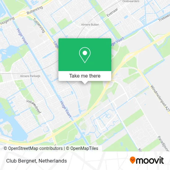 Club Bergnet Karte