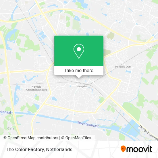 The Color Factory map