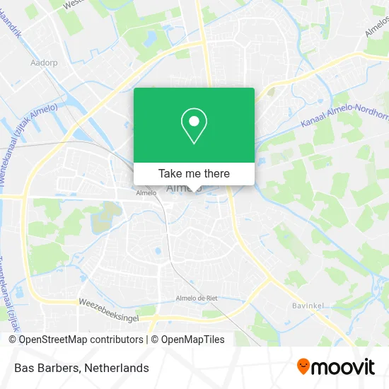 Bas Barbers map