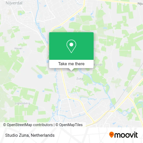 Studio Zuna map
