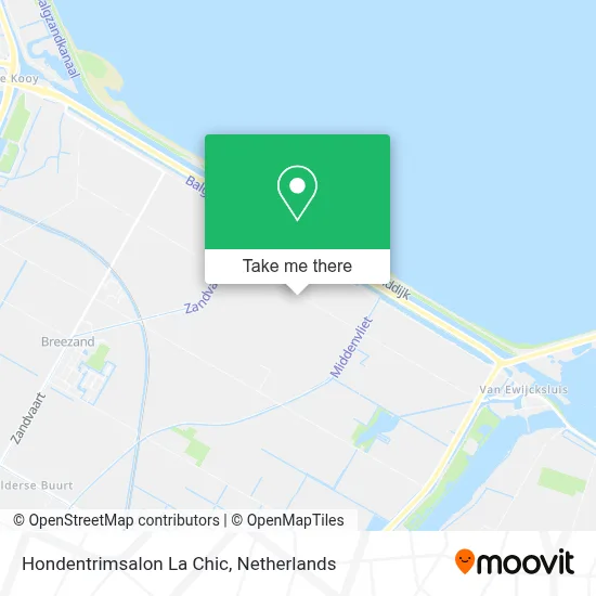 Hondentrimsalon La Chic map