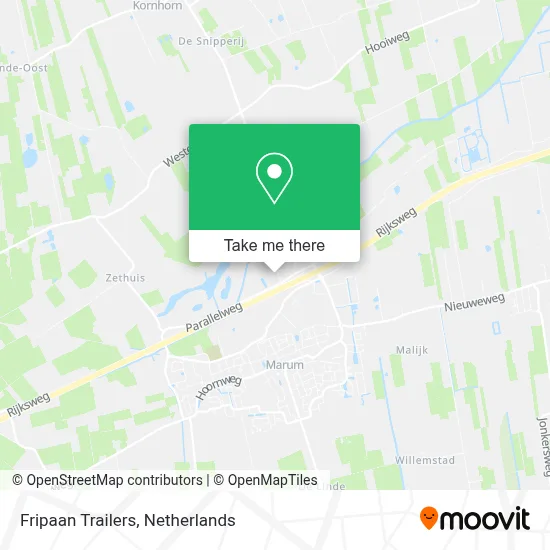 Fripaan Trailers map
