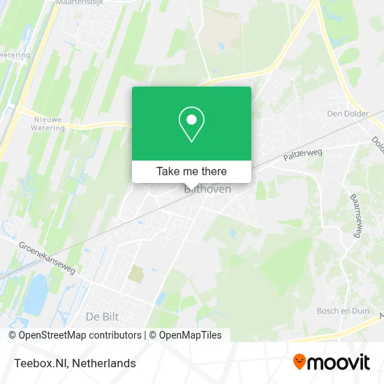 Teebox.Nl map
