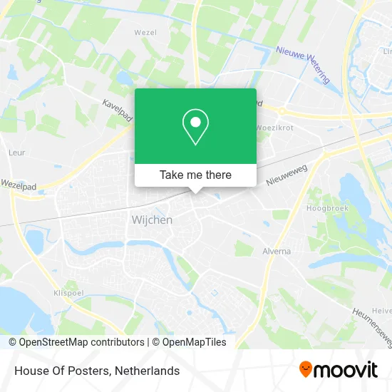 House Of Posters map