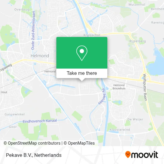 Pekave B.V. map