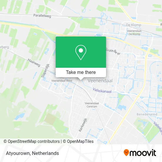 Atyourown map