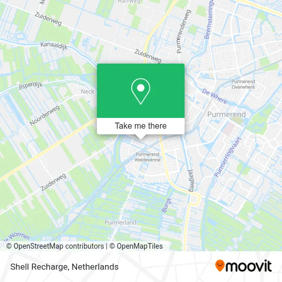 Shell Recharge map