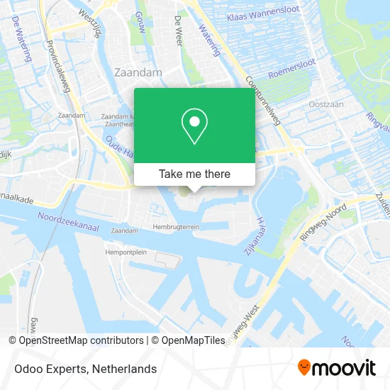 Odoo Experts map