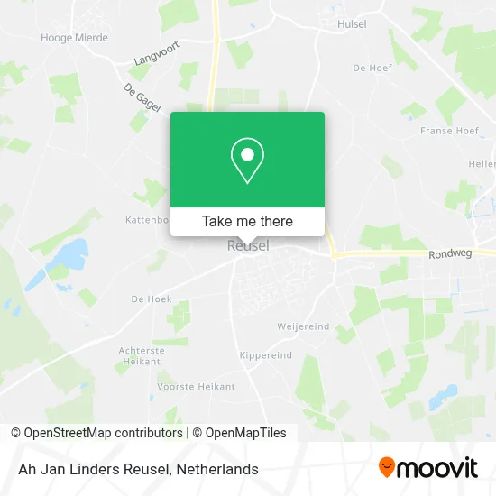 Ah Jan Linders Reusel map