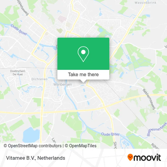 Vitamee B.V. map
