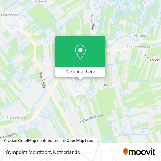 Gympoint Montfoort map