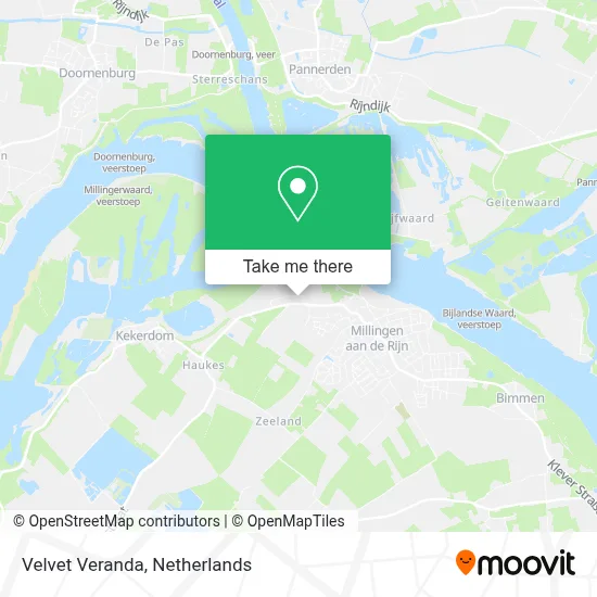 Velvet Veranda map
