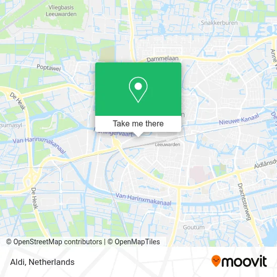 Aldi map