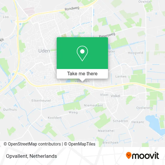 Opvallent map