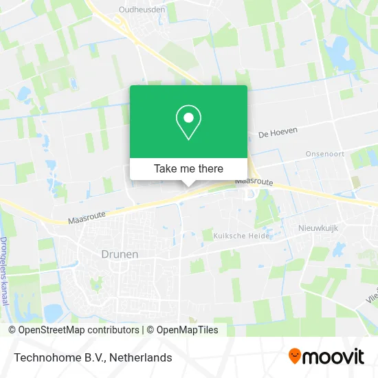 Technohome B.V. map