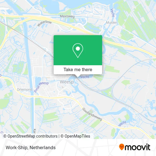 Work-Ship map