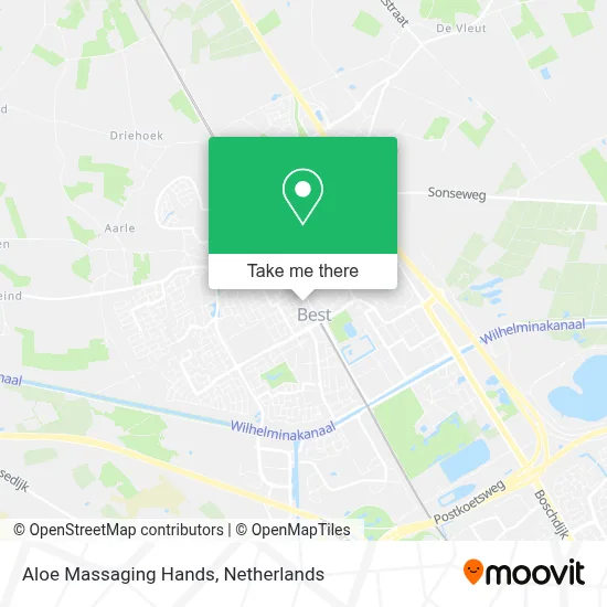 Aloe Massaging Hands map