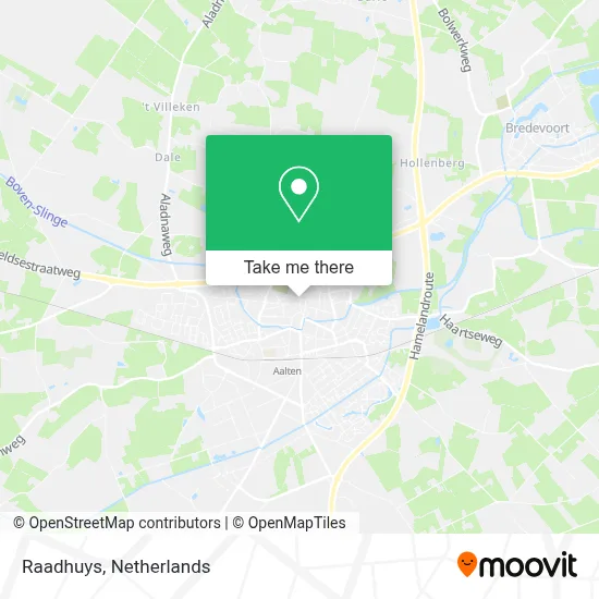 Raadhuys map