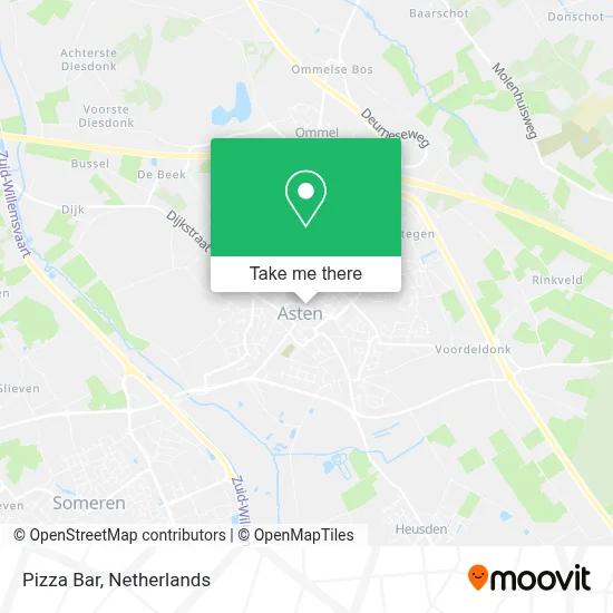 Pizzabar map
