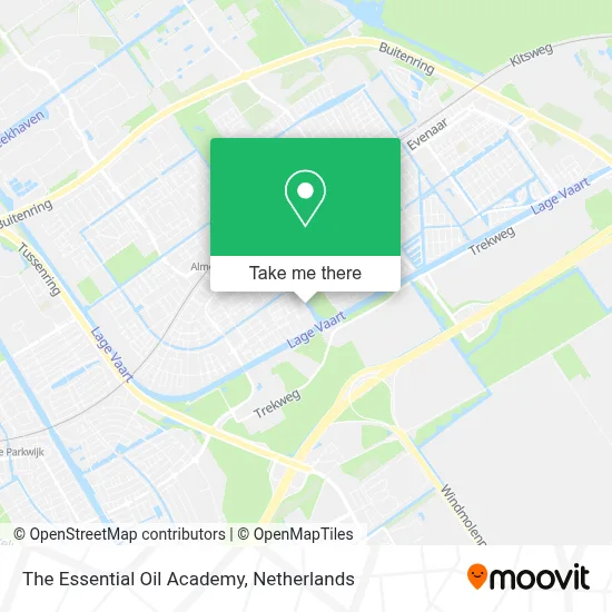 The Essential Oil Academy map