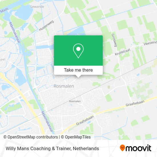 Willy Mans Coaching & Trainer map