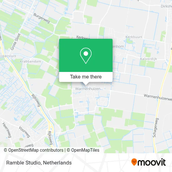 Ramble Studio map