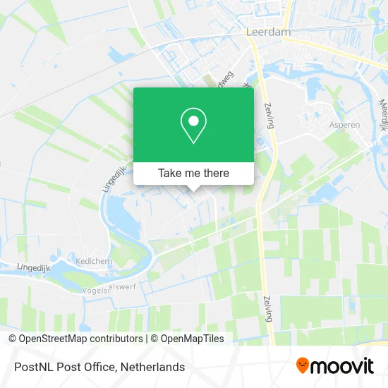 Postnl Postkantoor map