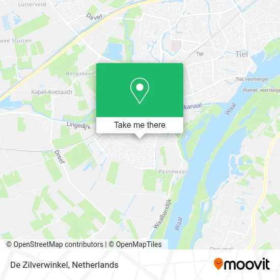 De Zilverwinkel Karte
