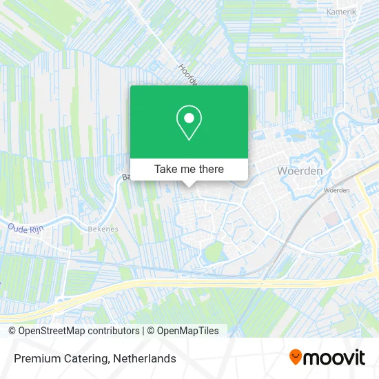 Premium Catering map