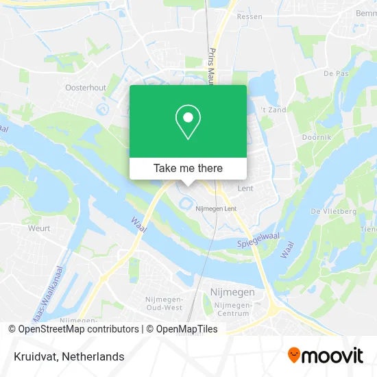 Kruidvat map