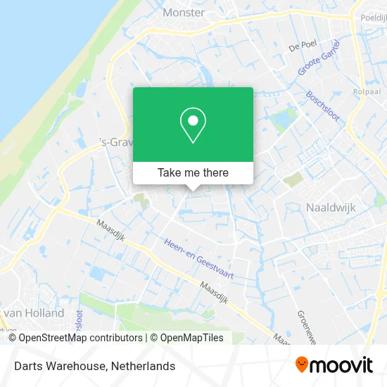 Darts Warehouse map