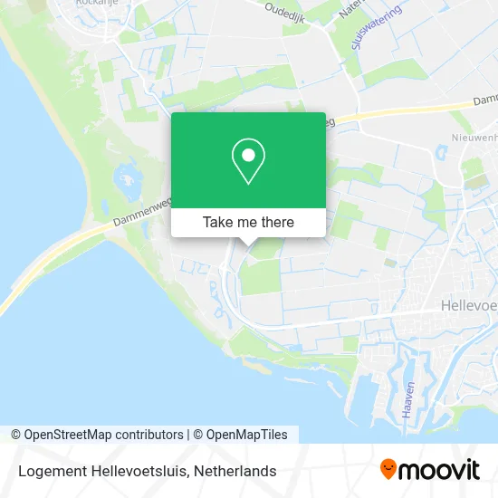Logement Hellevoetsluis map