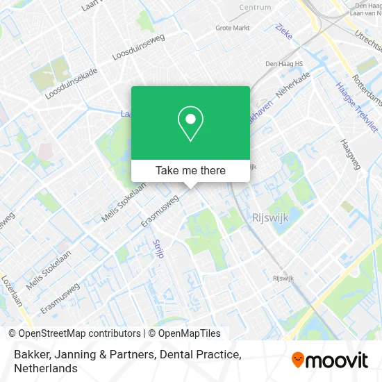 Bakker, Janning & Partners,  Dental Practice map