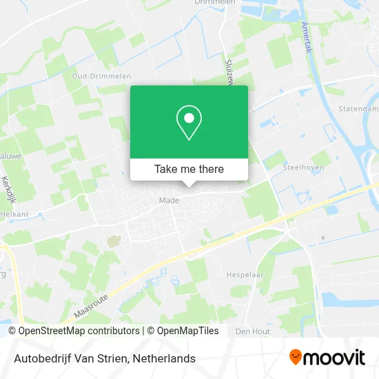 Autobedrijf Van Strien Karte
