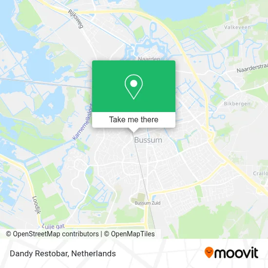 Dandy Restobar map