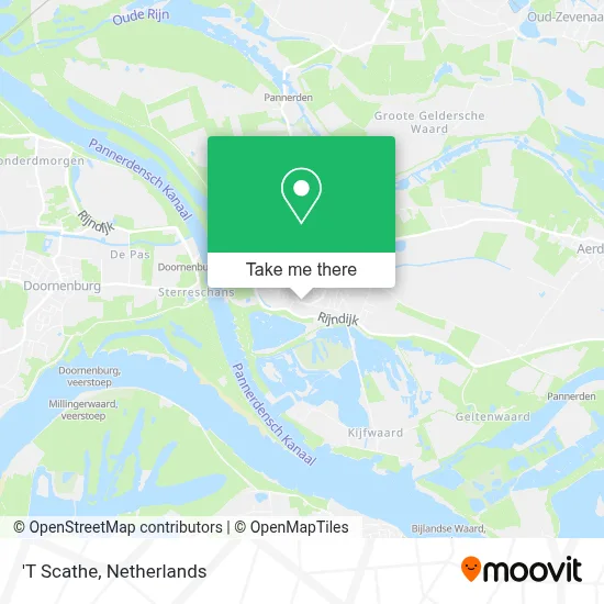 'T Scathe map