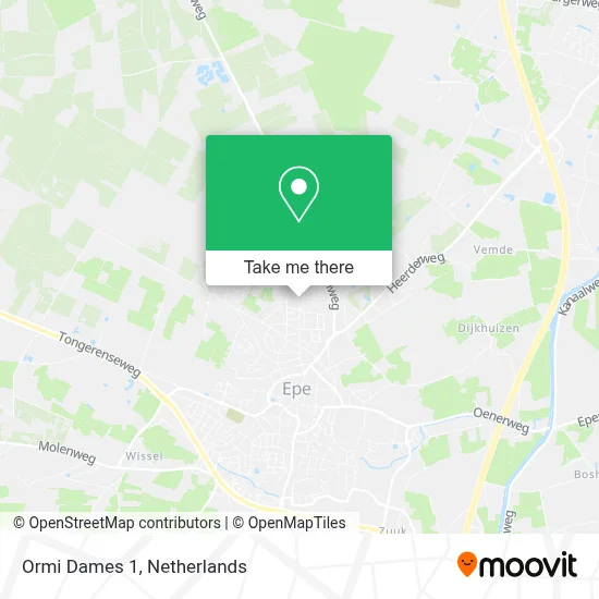 Ormi Dames 1 map
