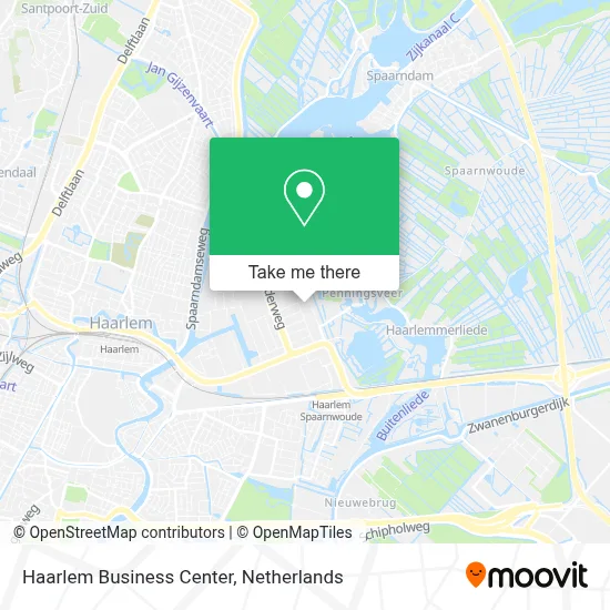 Haarlem Business Center map