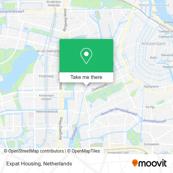 Expat Housing map