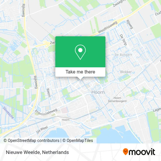 Nieuwe Weelde map