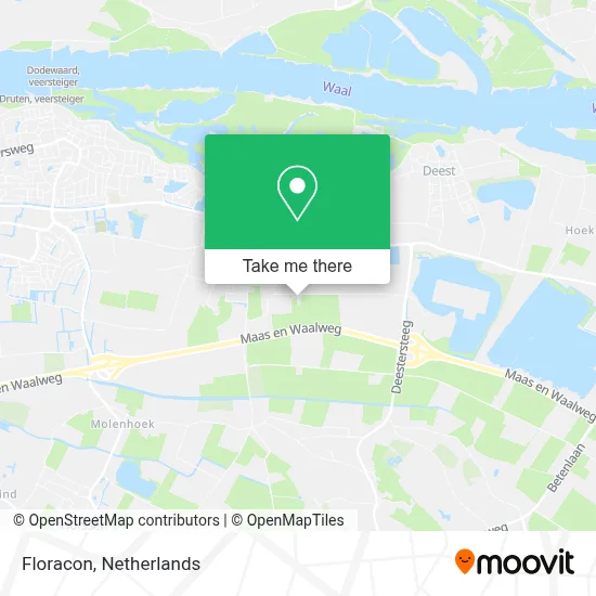 Floracon map