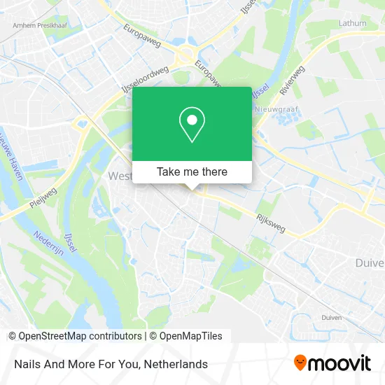 Nails And More For You map
