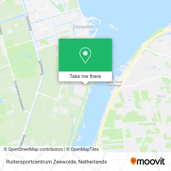 Ruitersportcentrum Zeewolde map