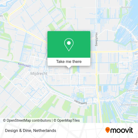 Design & Dine Karte