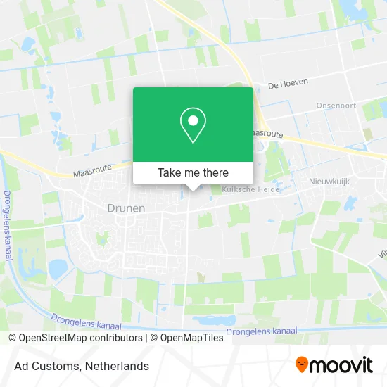 Ad Customs map