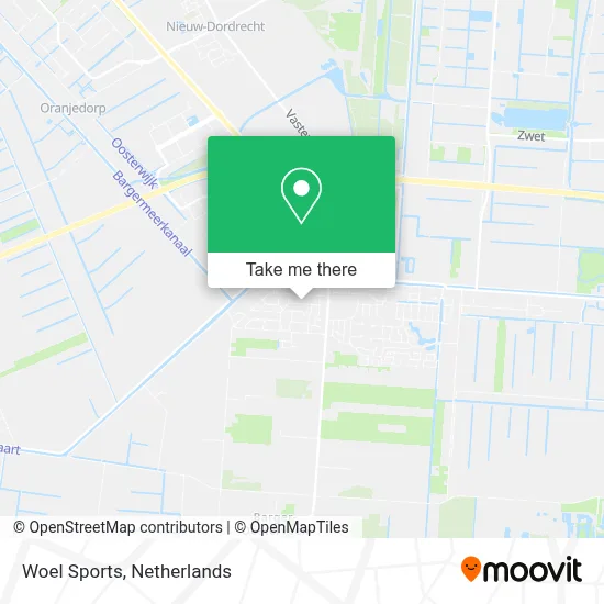 Woel Sports map