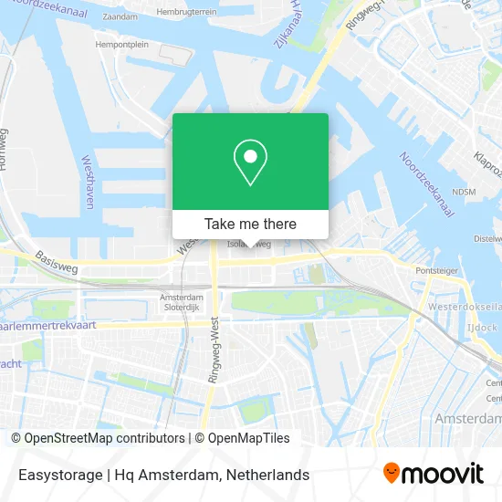 Easystorage | Hq Amsterdam map